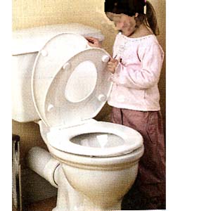 Image Produit Double siège de toilette avec couvercle