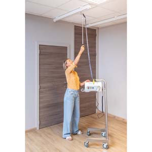 Image Produit Lève personne sur rail avec moteur portable