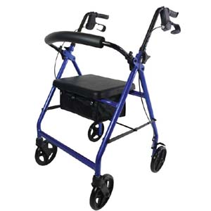 Image Produit Rollator 4 roues Aluminium