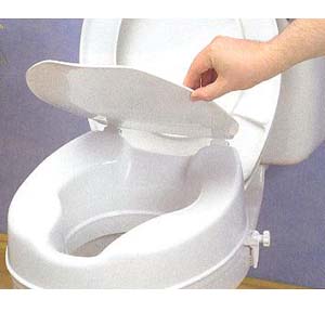 Image Produit Siège rehausseur de toilettes Savanah avec abattant