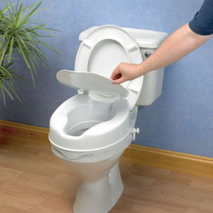 Image Produit Rehausseur de toilettes Savanah avec couvercle