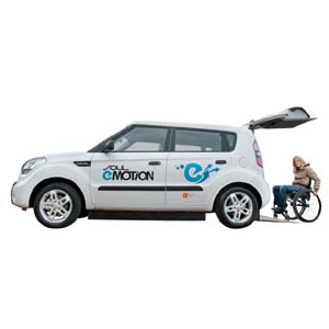 Image Produit Conduite en fauteuil roulant Kia Soul