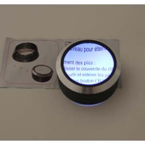 Image Produit Loupe de lecture Lumineuse