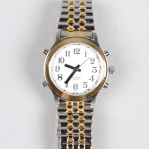 Image Produit Montre parlante femme avec date et alarme Style