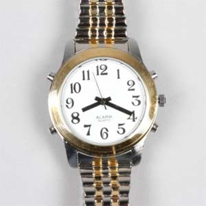 Image Produit Montre parlante homme avec date et alarme Style