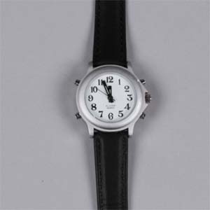 Image Produit Montre parlante femme avec date et alarme Classic