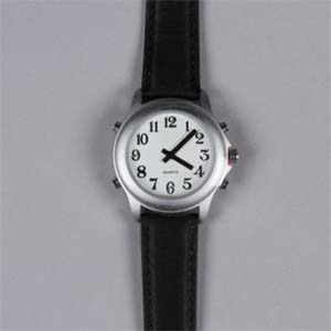 Image Produit Montre parlante homme avec date et alarme Classic