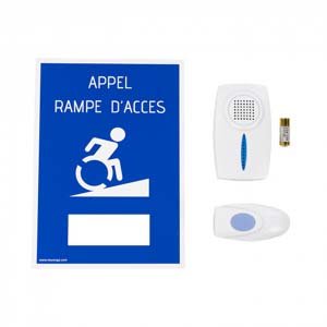 Image Produit Carillon d'appel pour rampe PMR