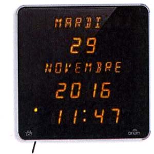 Image Produit Horloge Ephemeris Jaune DST