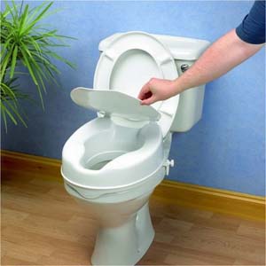 Image Produit Rehausseur de WC avec abattant 10 cm