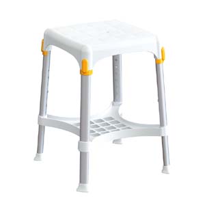 Image Produit Tabouret de douche Capri compact avec plateau