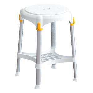 Image Produit Tabouret rotatif Capri avec plateau