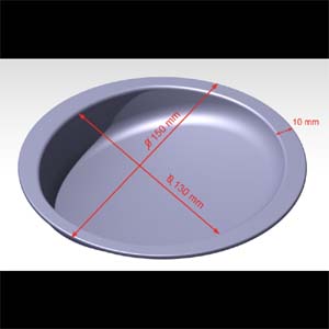 Image Produit Petite assiette à rebord Manoy 